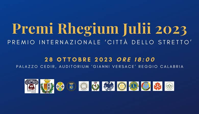 Premio Rhegium Julii Città dello Stretto 2023